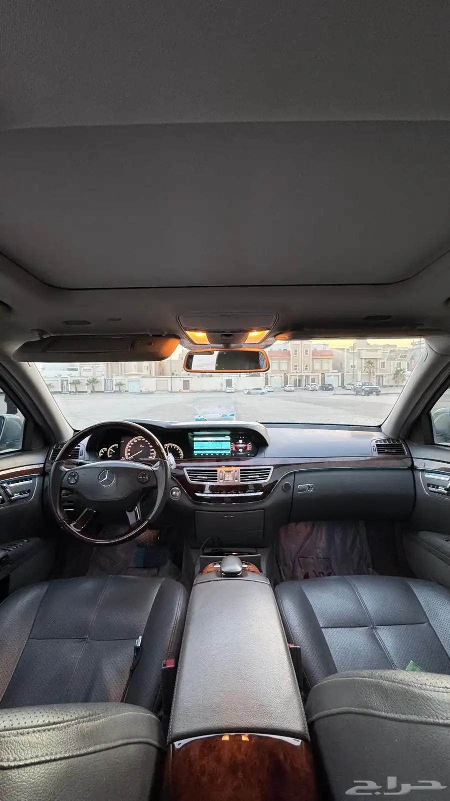 مرسيدس S550 2007 محول 2013 نظيف 8