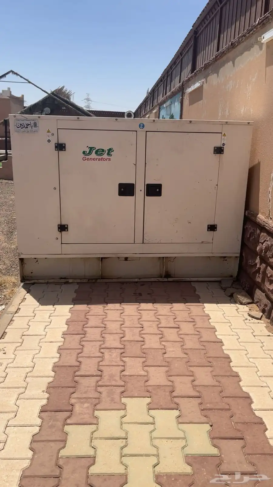 مكينة كهرباء كاتم باركنز 35 كيلو نظيفة جدا 1