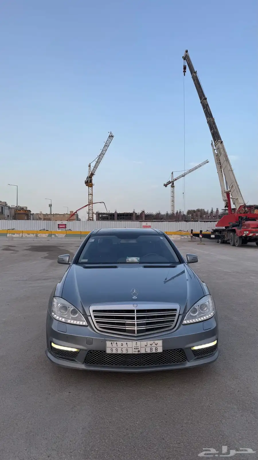 مرسيدس S550 2007 محول 2013 نظيف 1