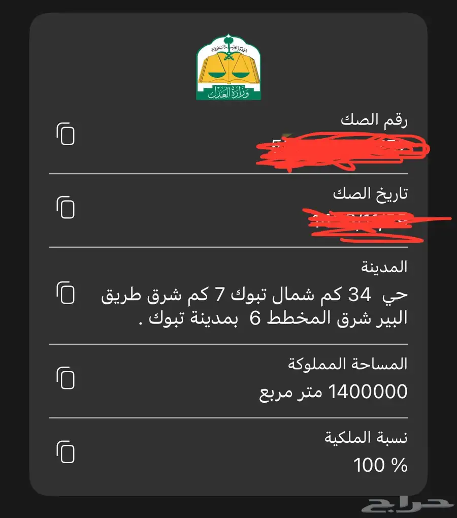 ارض مخطط الجوهرة بصك للاستثمار 0