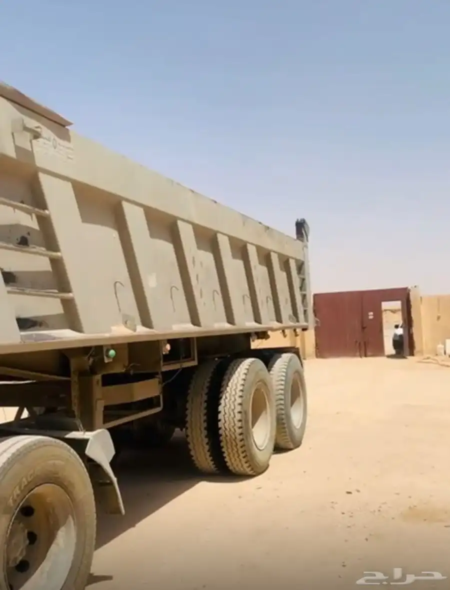صندوق قلاب رمل 18 متر للايجار الشهري 0