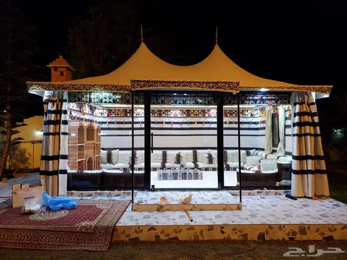 خيمة الصقور الملكية خيمة القبب 6
