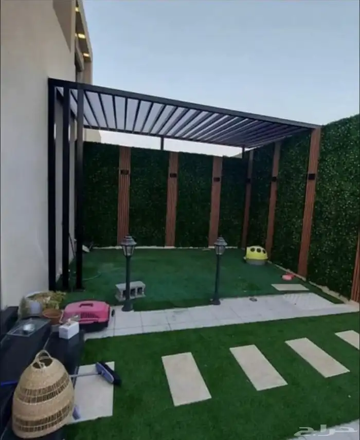 مظلات وسواتر وجميع أعمال الحداده 9