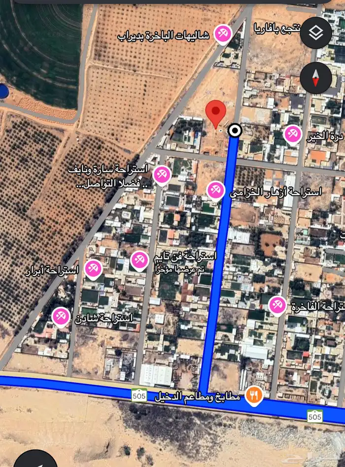 أرض للإيجار في ديراب   فرصة استثمارية  2800 1