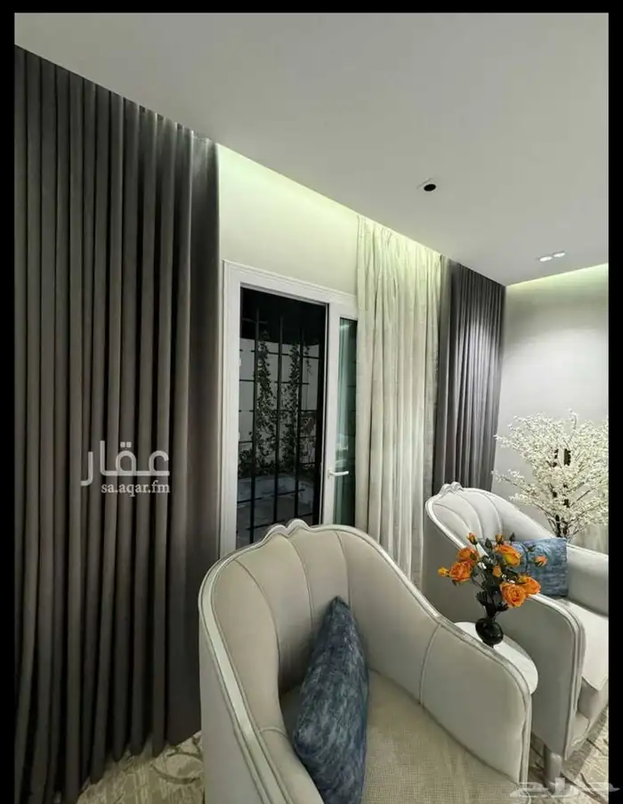 للايجار فيلا مؤثثه اثاث فاخر شمال الرياض ضاحية خزام 1