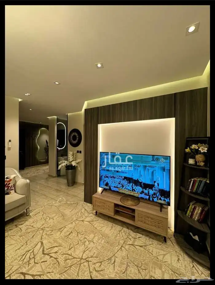 للايجار فيلا مؤثثه اثاث فاخر شمال الرياض ضاحية خزام 7