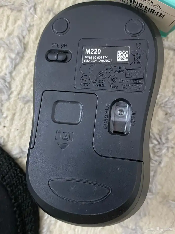 ماوس لوجيتك لا سلكيSILENT M220 2