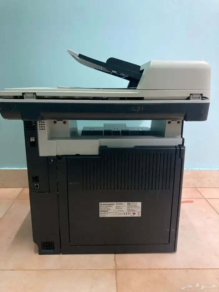 طابعة ملونة مع نسخ وماسح ضوئي وحبرها ممتلئ hp ب599 ريال 2