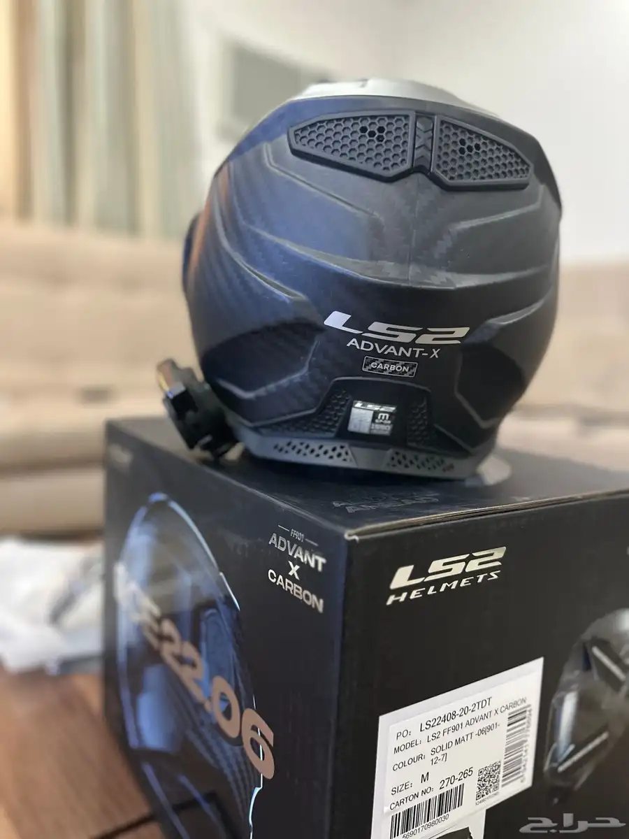 للبيع خوذه LS2 FF901 كاربون فايبر 12