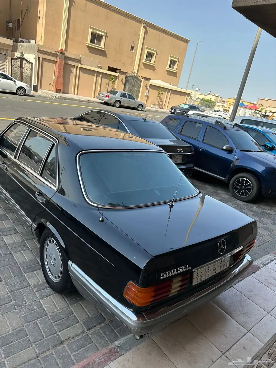 مرسيدس بنز 560 موديل 90 ياباني 8