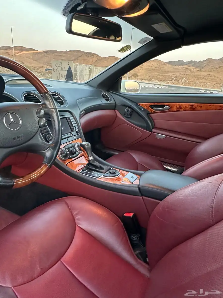 للبيع مرسيدس sl350 نظفيه جدا ممشى قليل 8