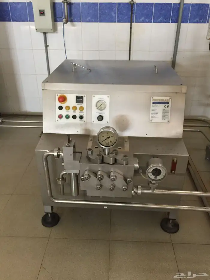 خط انتاج ألبان وأجبان وعصائر ايطالي مميز بحالة الوكالة 2