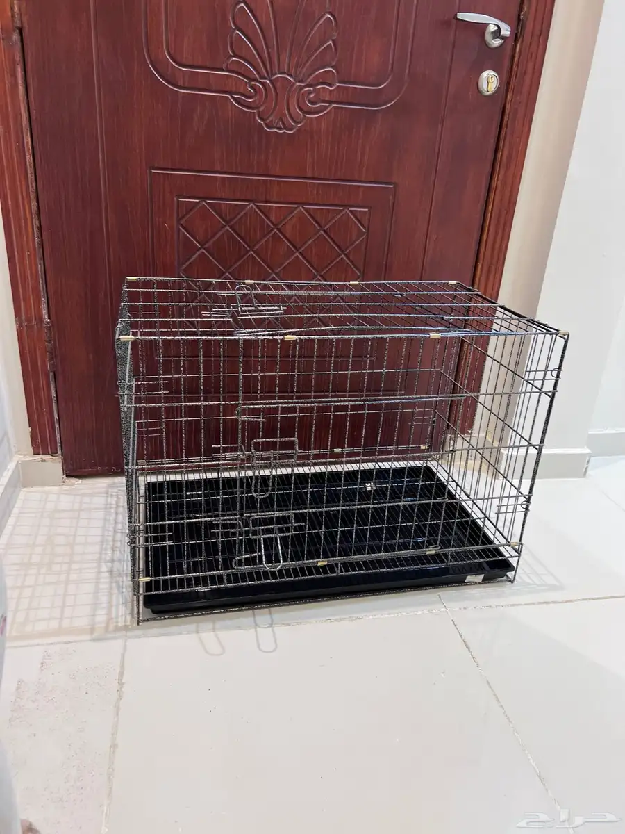 قفص حديدي كبير استعمال نظيف 1
