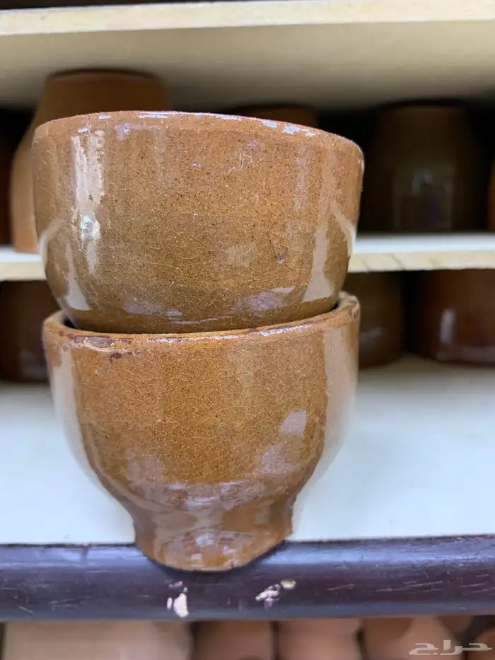 تحف فخاريه طقم وكاسات تجنن للتقديم علب هديه 3