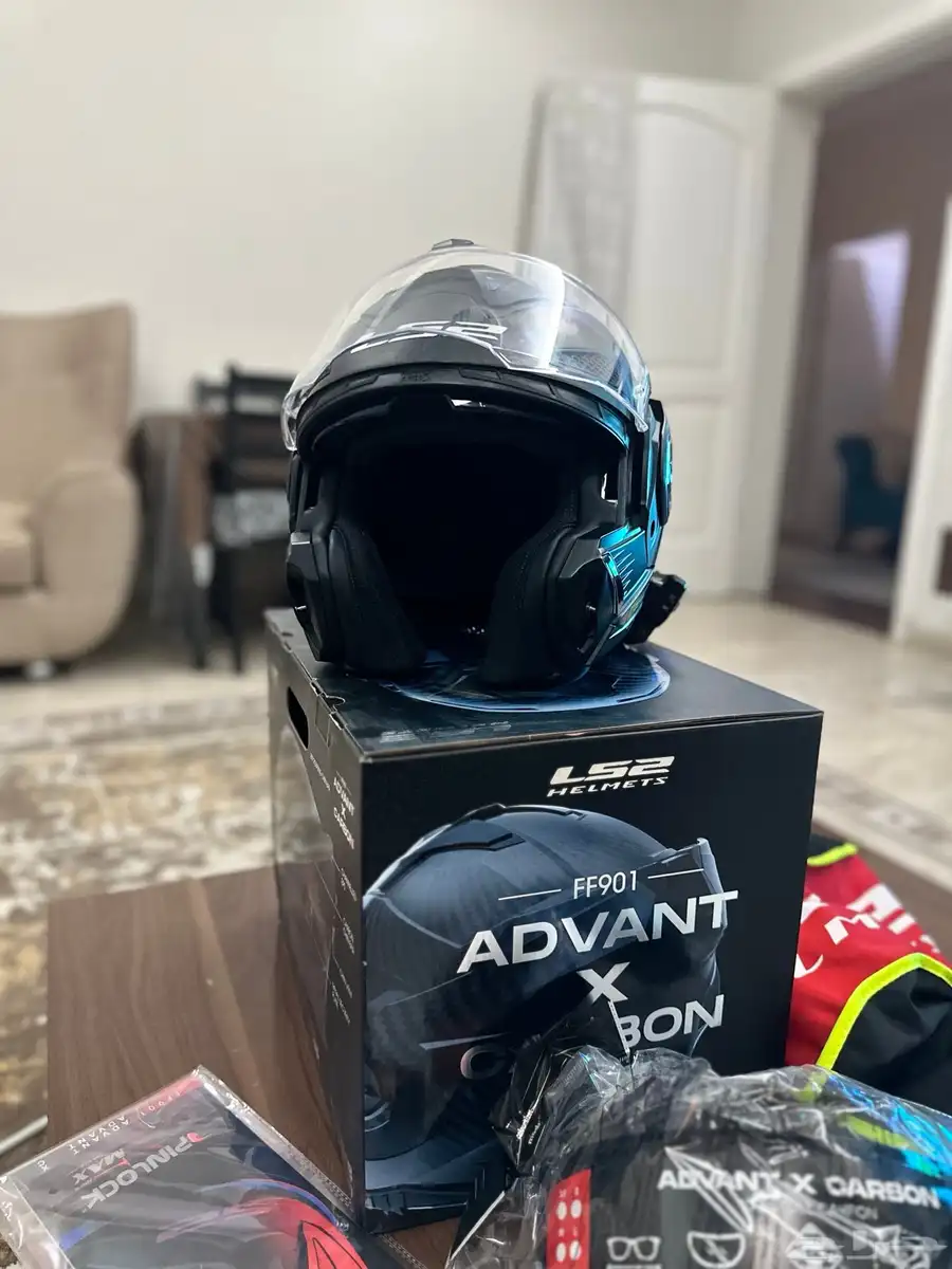 للبيع خوذه LS2 FF901 كاربون فايبر 6