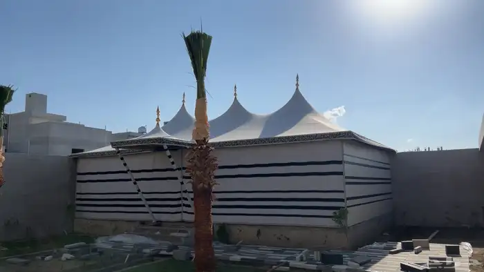 خيمة الصقور الملكية خيمة القبب 3