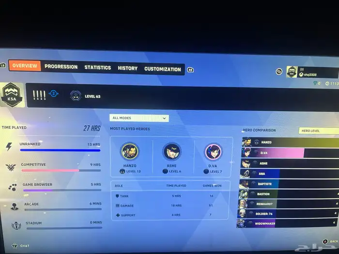 حسابات اوفراوتش للبيع   overwatch 0