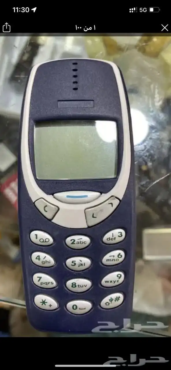 جوالات نوكيا البصمه نزل سنه 1998اصلي وبلاكبيري 66