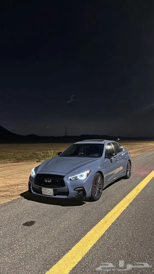 انفنتي q50 red sport 2