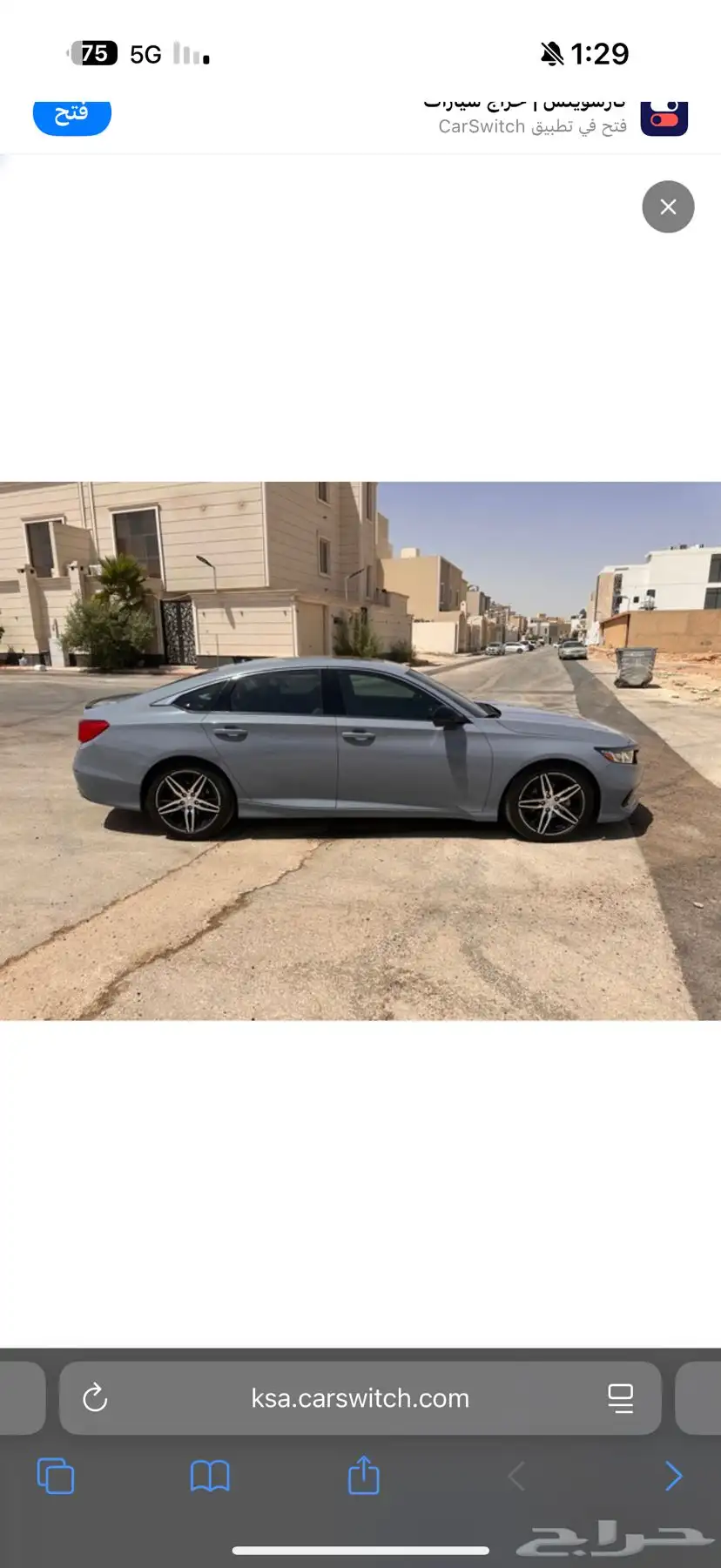 هوندا اكورد 2021 LX sport 4