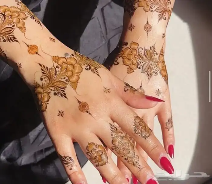 نقاشه حنا بالرياض 3