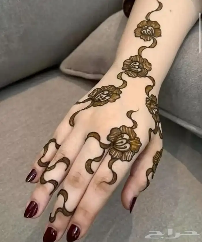 نقاشه حنا بالرياض 2