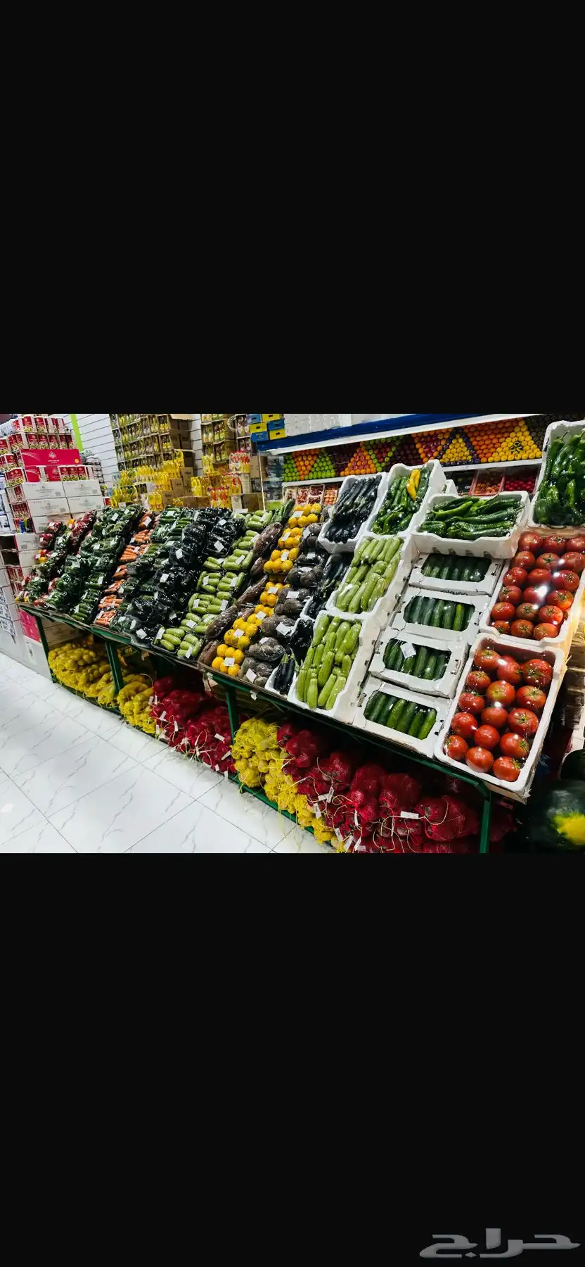 نستأجر اقسم الخضار ولا فوكه بنسبه أو ايجار 0