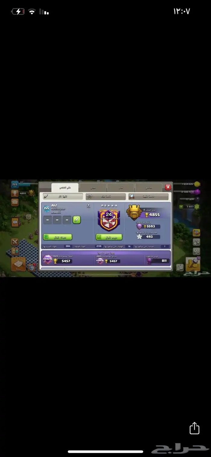قرية تاون 17 فيها1274 اوسمة دوري و4000 جوهرة 3