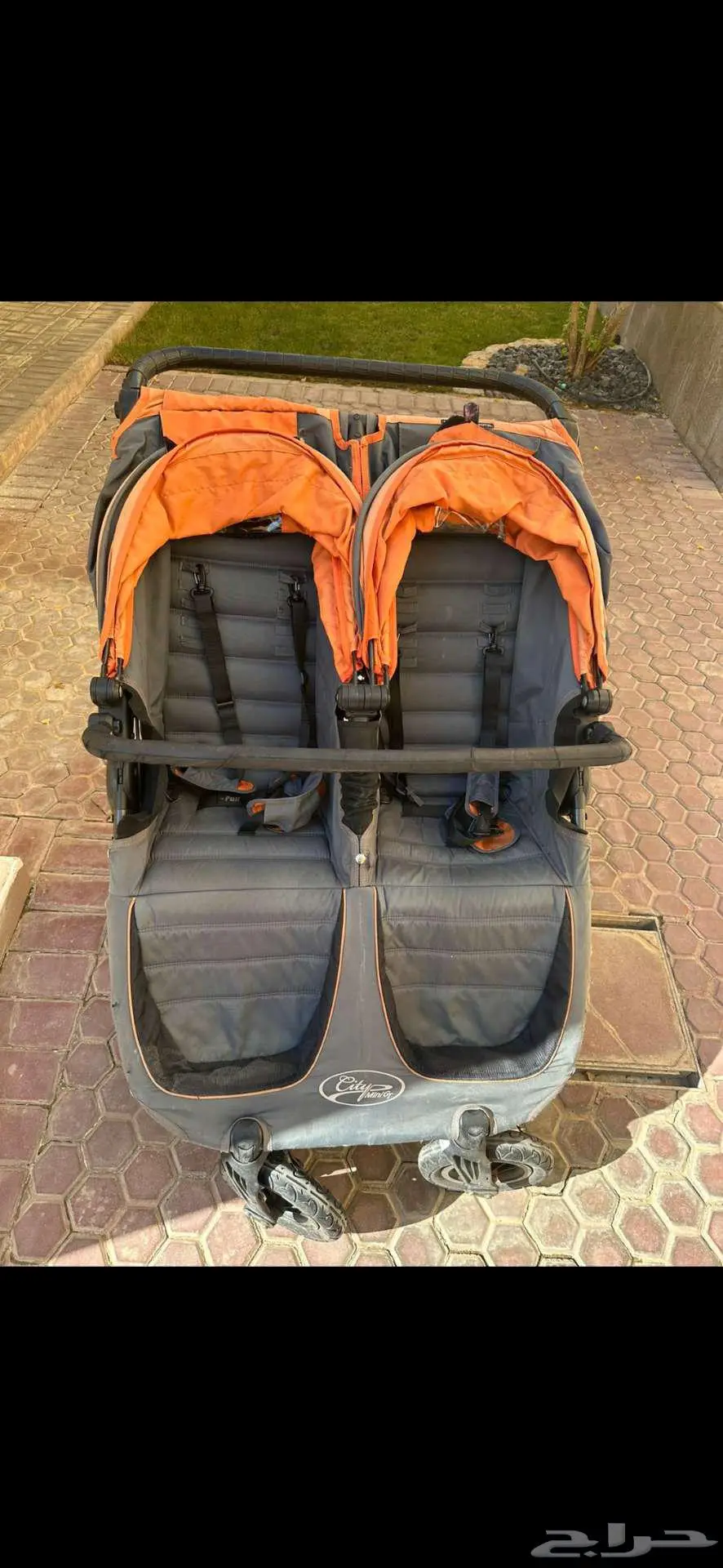 عربة اطفال دبل Baby stroller double 0