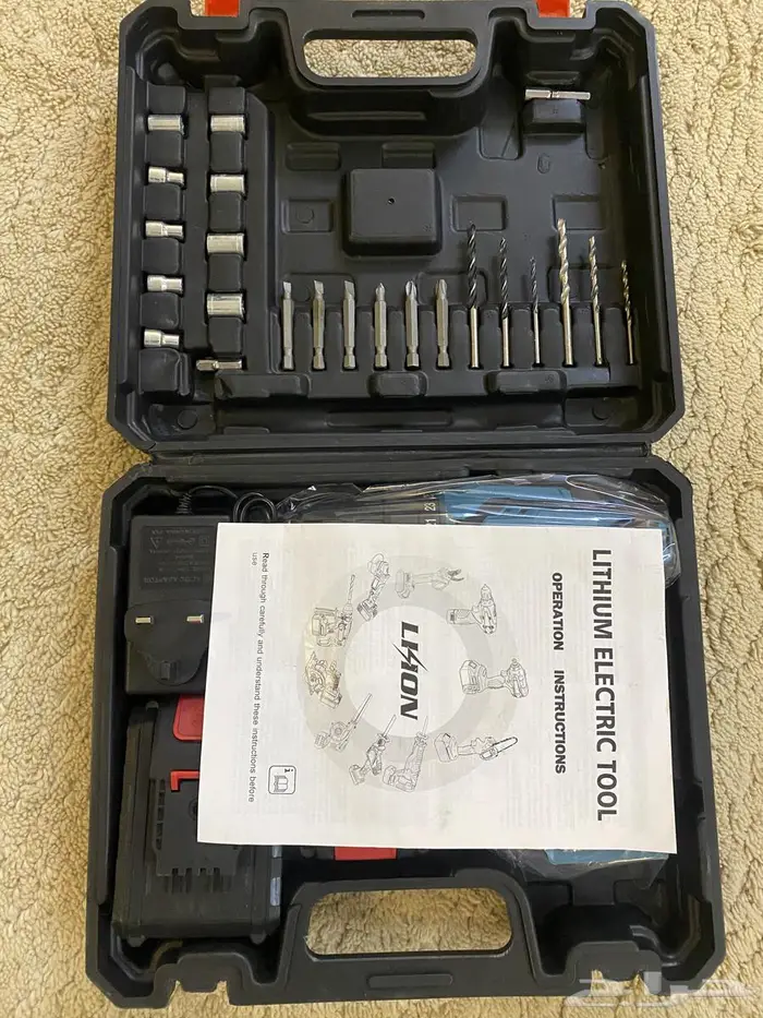 مفك كهربائي او مفك براغي لاسلكي 5