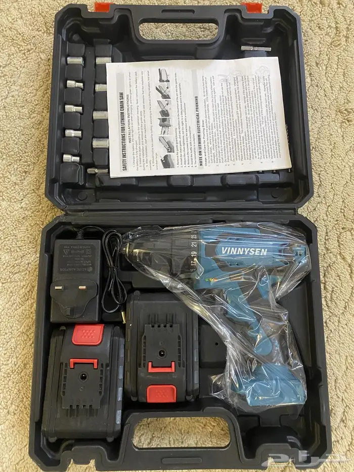 مفك كهربائي او مفك براغي لاسلكي 4