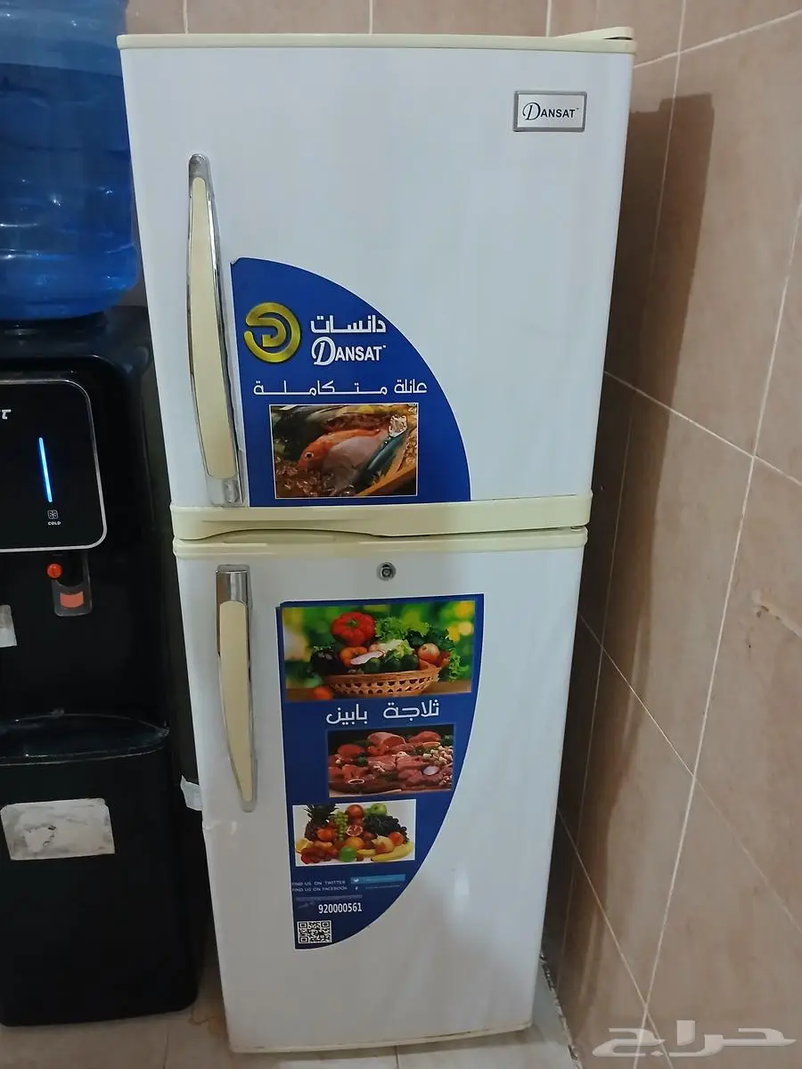 للبيع غساله 5 ك و ثلاجه 13 9قدم ومكيف شباك الزامل طن ونص 9