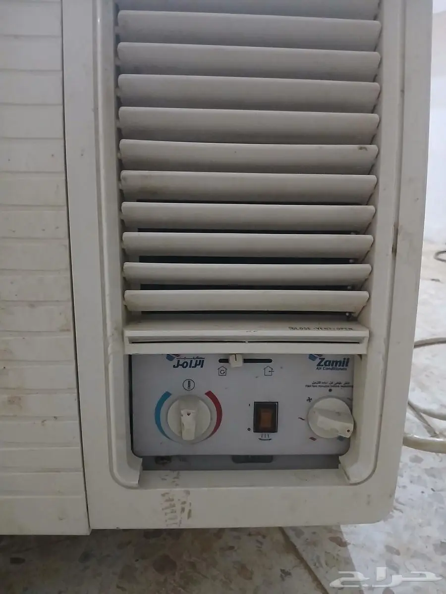 للبيع غساله 5 ك و ثلاجه 13 9قدم ومكيف شباك الزامل طن ونص 2