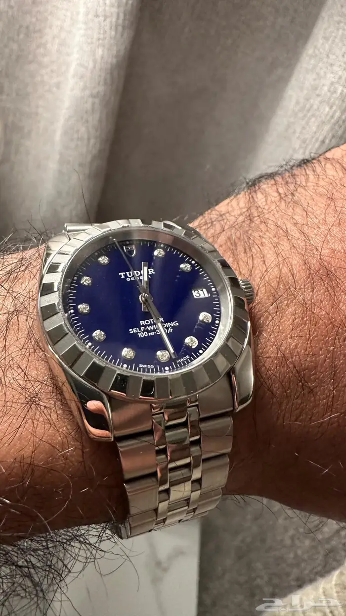 ساعة تيدور Tudor ميناء ازرق الماس 1