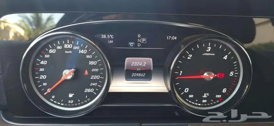 مرسيدس E220d ديزل 2019 شبه جديدة ب 88 الف ريال 10