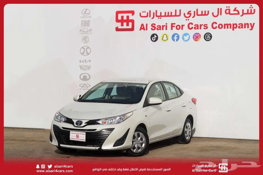 تويوتا يارس ستاندر 2019 20
