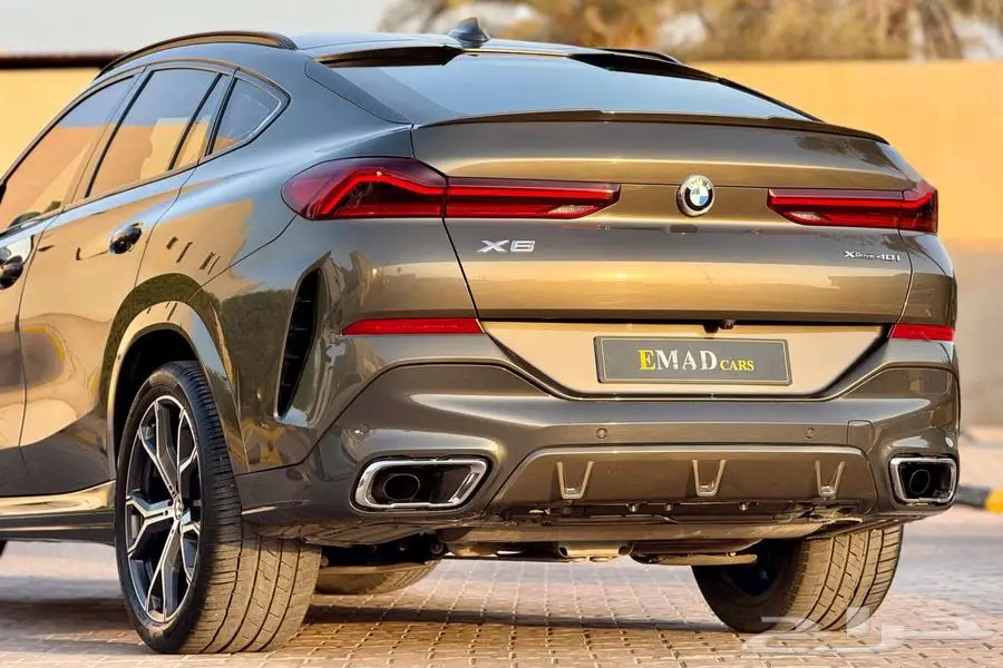 BMW X6 M KIT 2021 زيتي سعودي 4