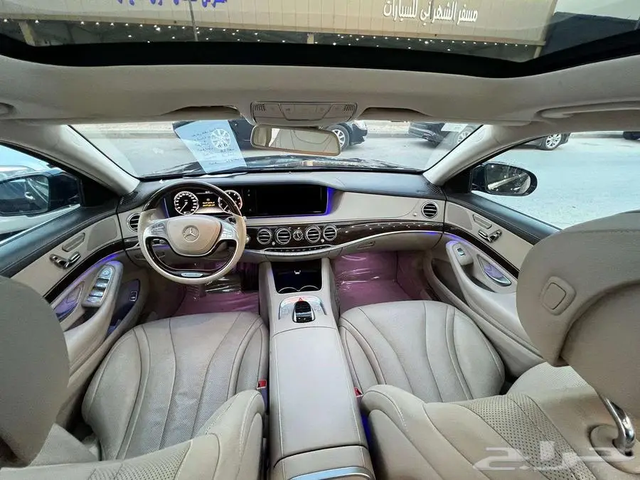 مرسيدس S400 موديل 2016 - معرض خلف للسيارات 13