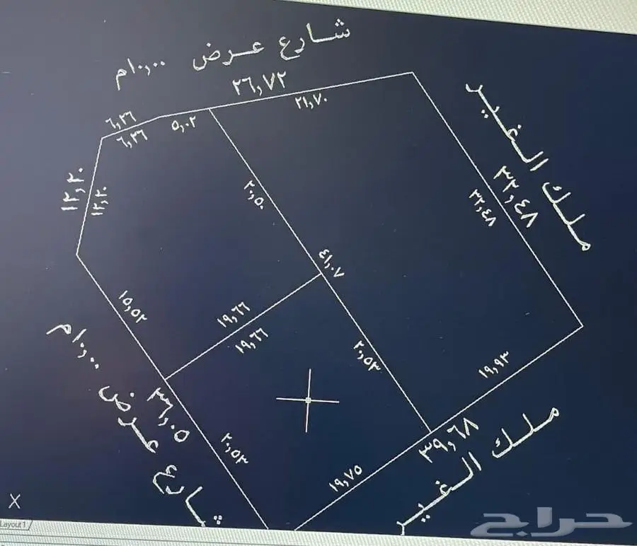 قطع اراضي في حي الخزامى ( العرج الاسفل ) 1