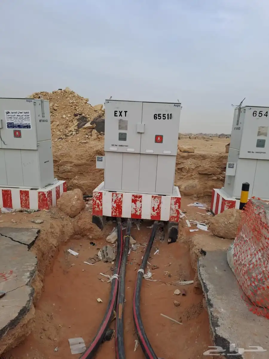 تنفيذ مشاريع تمديد كيابل كهرباء و اتصالات 3