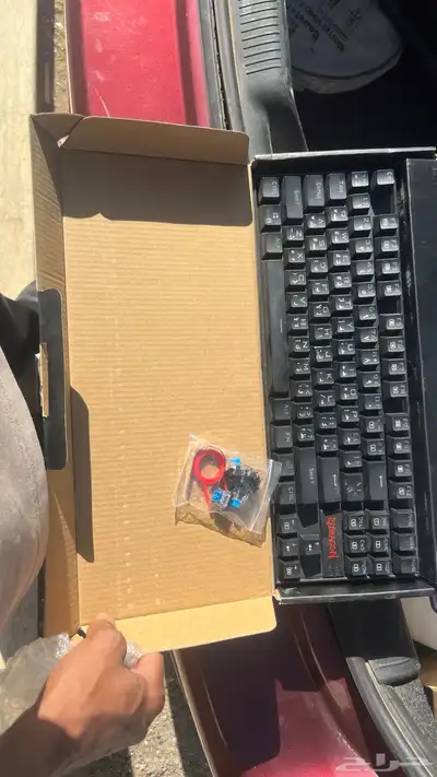 كيبورد ميكانيكي وفرامل يد للالعاب 0