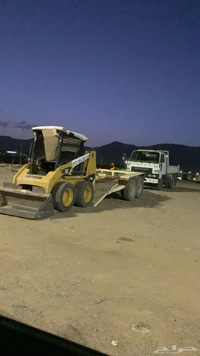 بوبكات وقلاب ديزل وعربيه قلص للايجار شركات او للبيع 0
