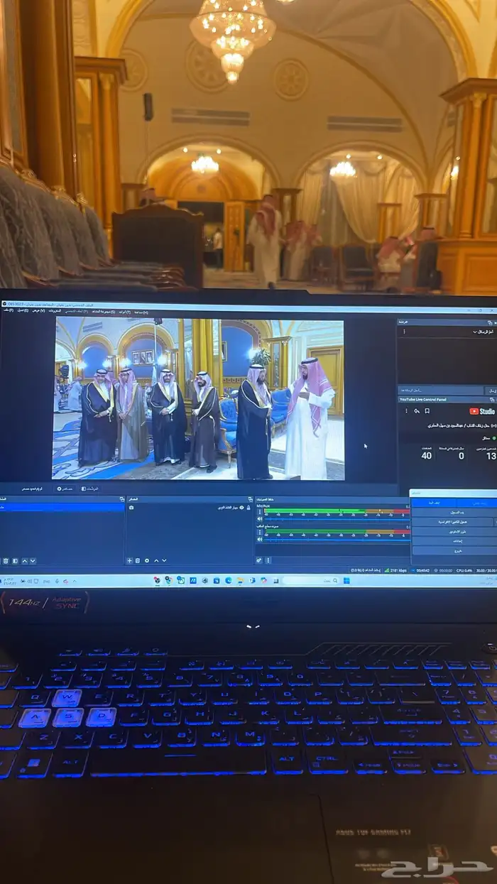 تصوير بث مباشر يوتيوب YouTube zoom 5