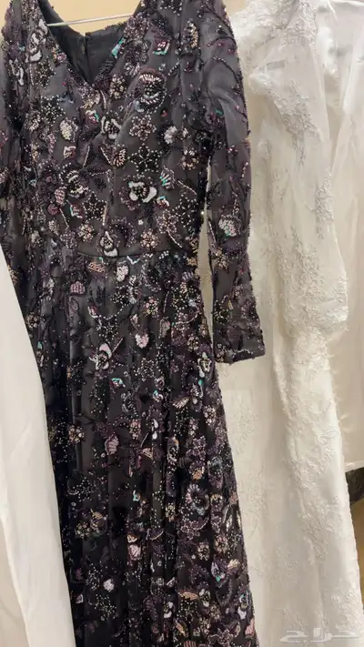 فستان سهرة يلبس مقاس m   38 1
