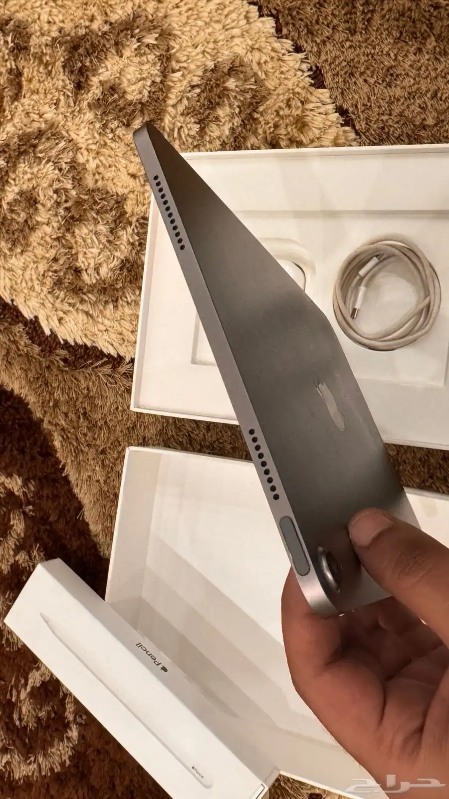 ايباد اير 11 انش m2 2024 شبه جديد 5