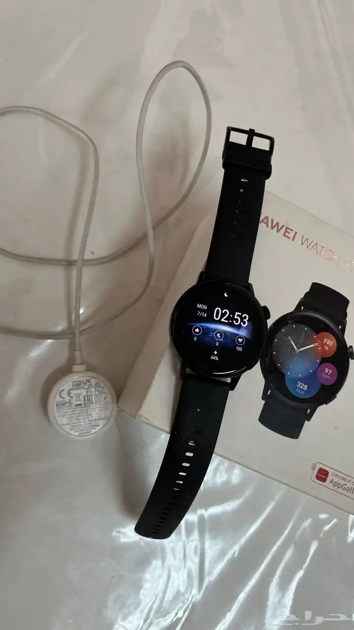 ساعه هواوي نظيفه وشغال 100 1