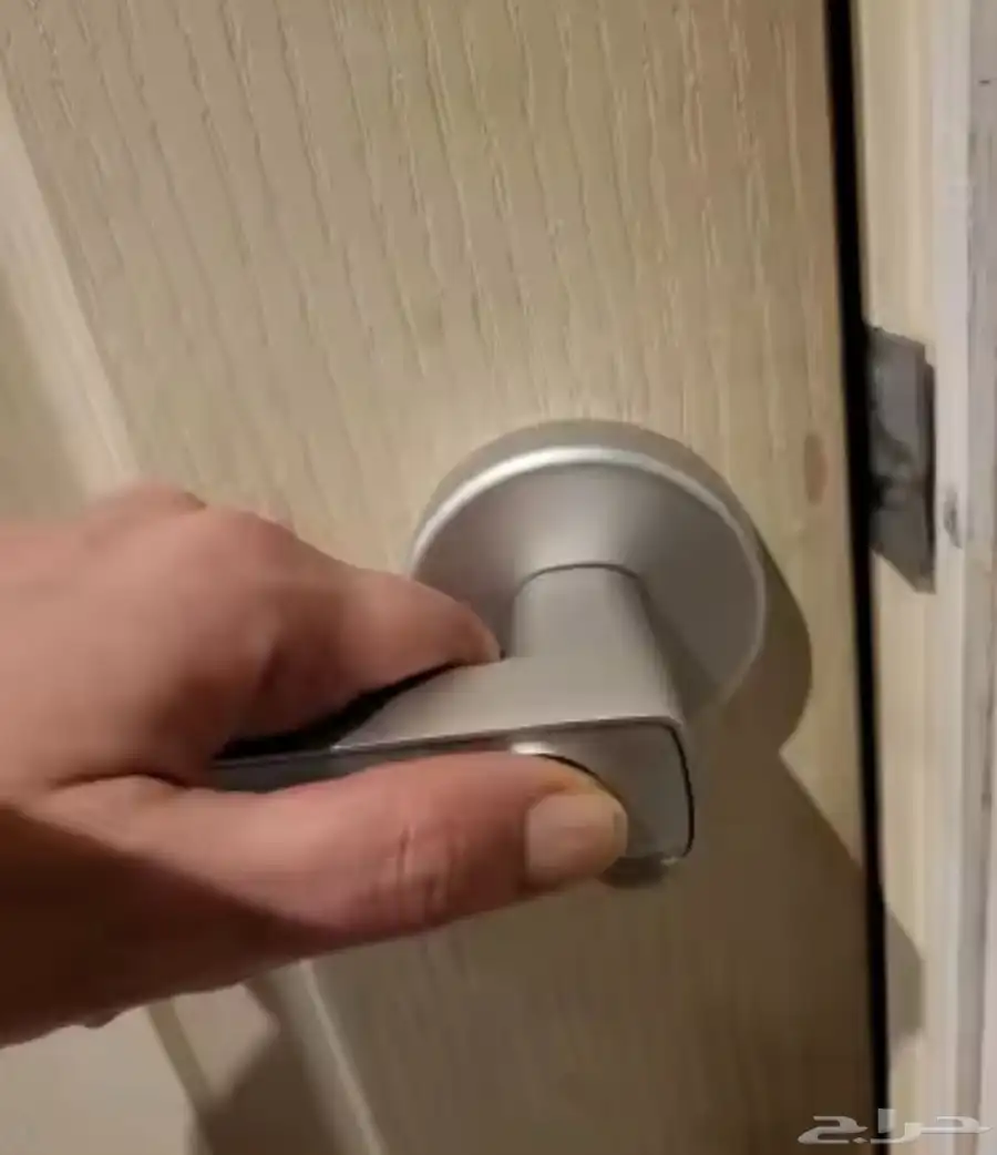 قفل ذكي سمارت لوك smartlock للأبواب الخشبيه 75 ريال 4