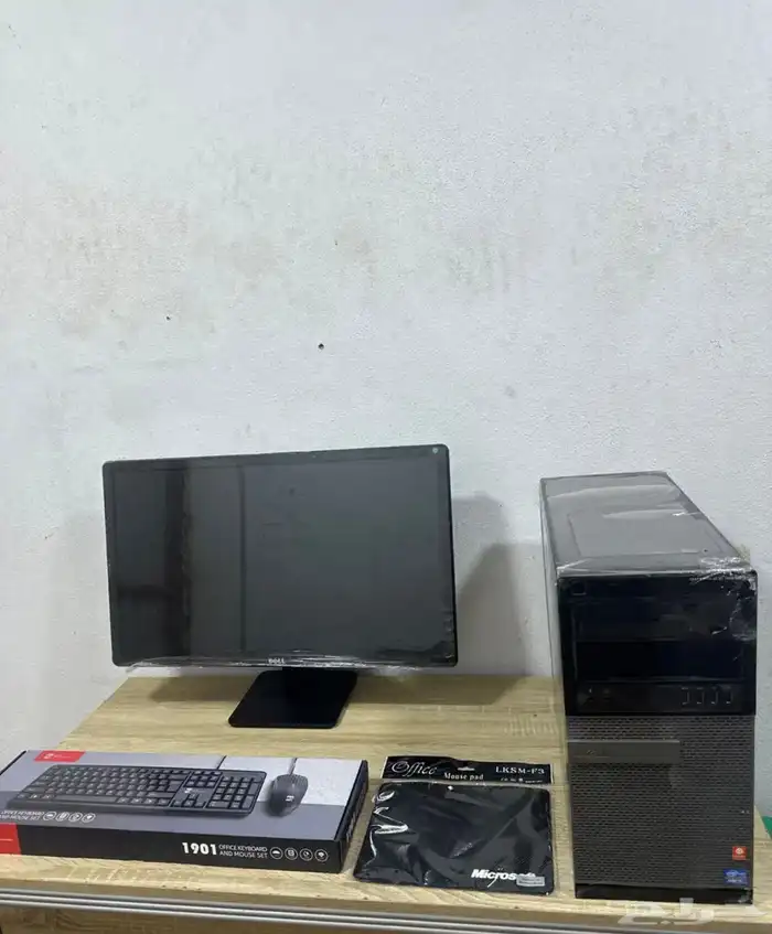 كمبيوتر مكتبي i5 كامل مع جميع ملحقاته 0