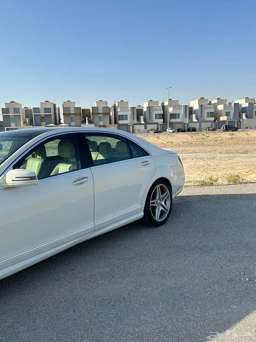 للبيع مرسيدس موديل 2008 محول 2013 S63 32