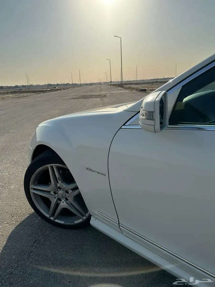 للبيع مرسيدس موديل 2008 محول 2013 S63 30